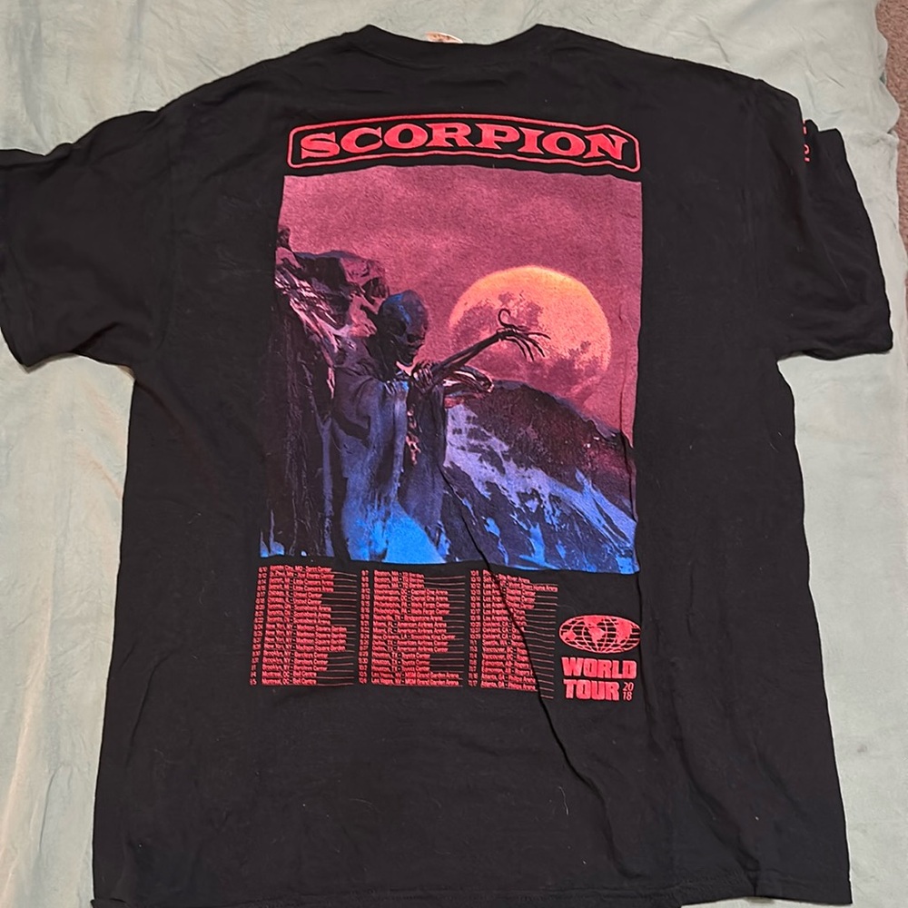 Drake Scorpion tour T-shirt